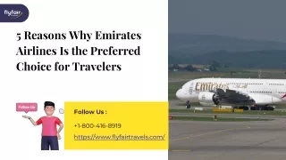 5 Reasons Why Emirates Airlines Is the Preferred Choice for Travelers