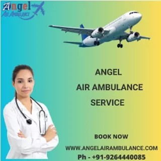 Angel Air Ambulance Service in Gaya And Dimapur