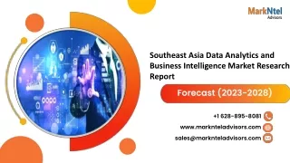 Southeast Asia Data Analytics and Business Intelligence Market Research Report:
