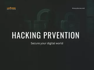 Hacking Prvention