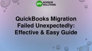 Easy Way To Rectify QuickBooks Migration Failed Unexpectedly Issue