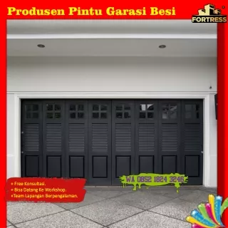 CUSTOM SIZE..!! Wa 0852 1824 3246 Jual Pintu Garasi Besi Fortress Untuk Kantor Di Prabumulih