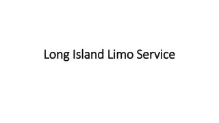 Long Island Limo Service