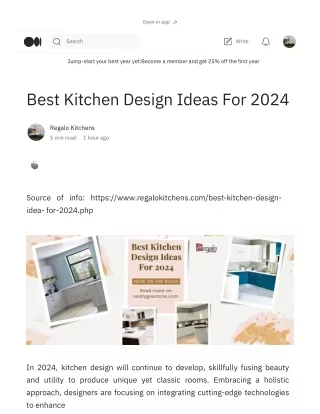 Best Kitchen Design Ideas For 2024