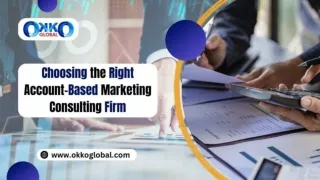 Choosing the Right Account-Based Marketing Consulting Firm