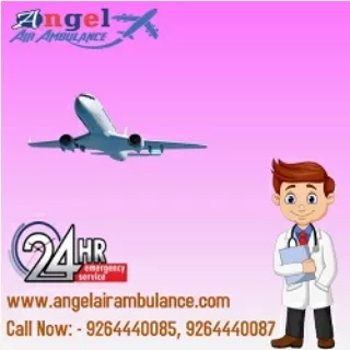Angel Air Ambulance Service in Vellore And Bhagalpur