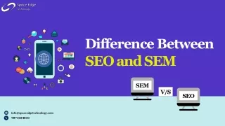 Difference between SEO and SEM in Digital Marketing