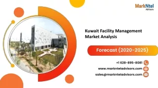 Kuwait Facility Management Market Analysis, 2020