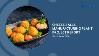 Cheese Balls Manufacturing Plant Report 2024 | Setup Details