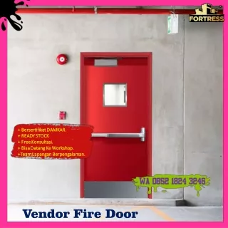 PROMO..!! Wa 0852 1824 3246 Kontraktor Pintu Emergency Exit Fortress Fortress Untuk Rumah Sakit Di Jakarta