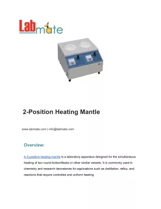 2-Position Heating Mantle