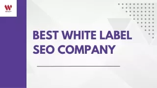 Best White Label SEO Company