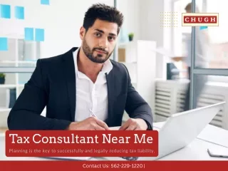 Tax Consultant Near me | Chugh CPAs, LLP