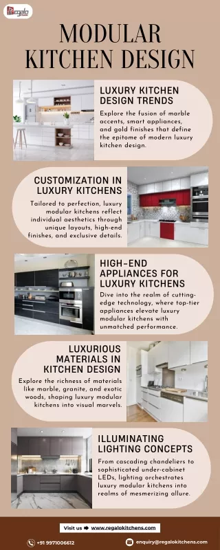 Modular Kitchen Design | Regalo Kitchens