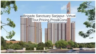 Brigade Sanctuary Whitefield | Bangalore