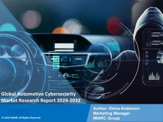 Automotive Cybersecurity Market Size, Share, Trends, and forecast 2024-2032