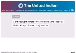 Smart City Concept In India