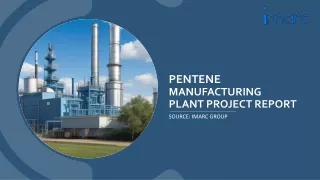 Pentene Manufacturing Plant Project Report