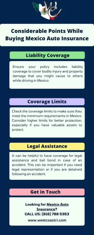 Considerable Points While Buying Mexico Auto Insurance