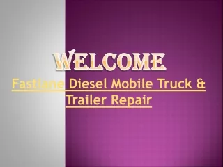 The Best Mobile Truck Repair in Bramalea