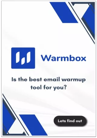 Warmbox Review: Is The Best Email Warmup Tool For You?