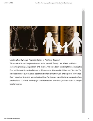 RSLawyer: Experienced Family Lawyers in Brampton, Ontario