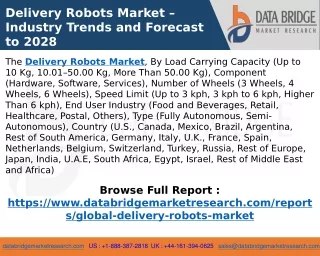 Delivery Robots Market