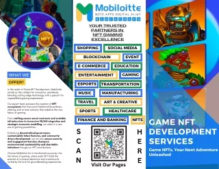 Game Nft Development Services