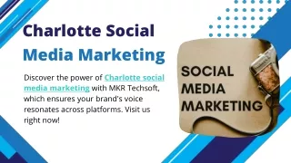 Charlotte Social Media Marketing