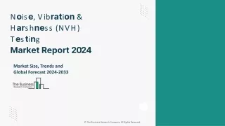 Noise, Vibration & Harshness (NVH) Testing Market Growth Analysis, Size By 2033