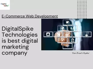 E-Commerce Web Development