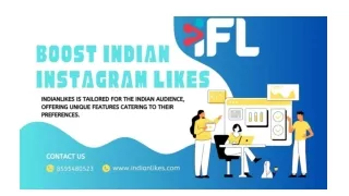 Boost Indian Instagram Likes - IndianLikes