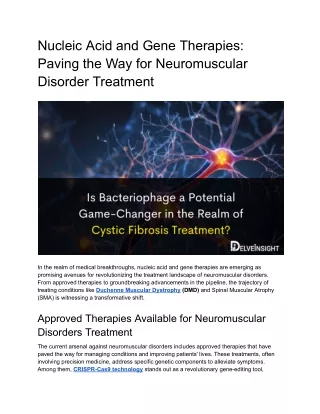 Nucleic Acids and Gene Therapies in Neuromuscular Disorders_ Next-Generation Therapeutic Strategies