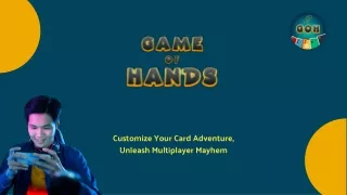 'Game of Hands': Redefining Solitaire with Multiplayer Excitement and Endless Cu