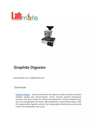 Graphite Digestor