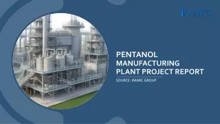 Pentanol Manufacturing Plant Project Report