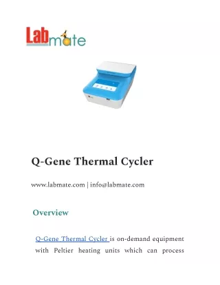 _Q-Gene Thermal Cycler