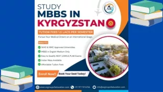 An Insider's Guide to MBBS in Kyrgyzstan