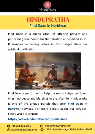 Pind Daan in Haridwar