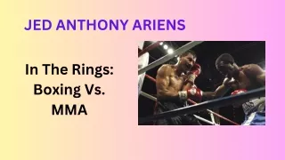 In The Rings Boxing Vs. MMA