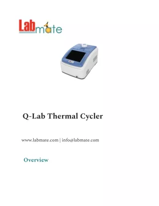 Q-Lab Thermal Cycler