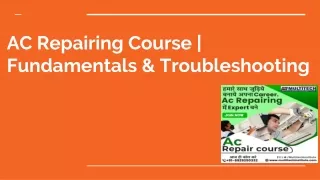 AC Repairing Course _ Fundamentals & Troubleshooting