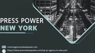 Press power new york