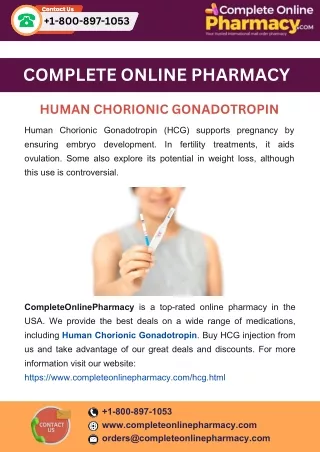 Human Chorionic Gonadotropin