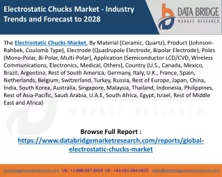 Electrostatic Chucks Market