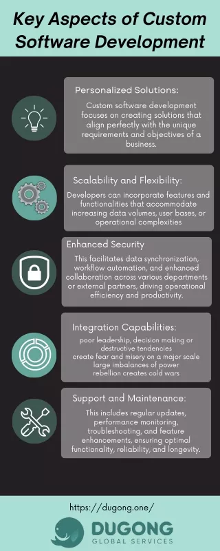 Key Aspects of Custom Software Development