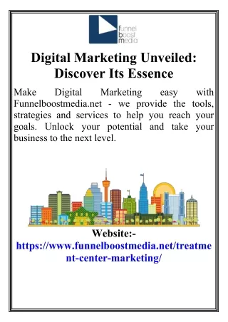 Digital Marketing Unveiled  Discover Its Essence