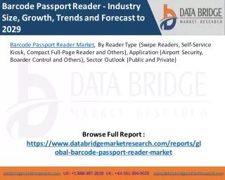 Barcode Passport Reader Market
