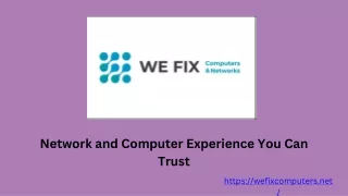 Tech Resolve: Your Premier IT Service Provider for Computer and Network Solutions