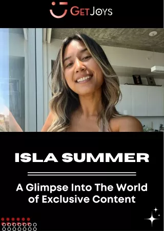 Isla Summer  pdf